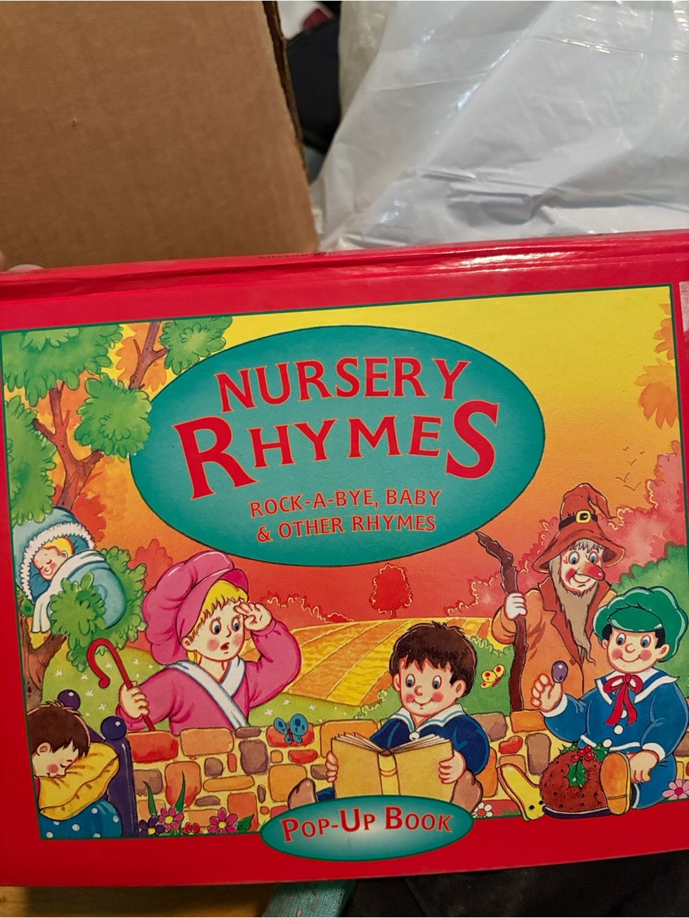 Nursery Rhymes Pop-Up Book - Red